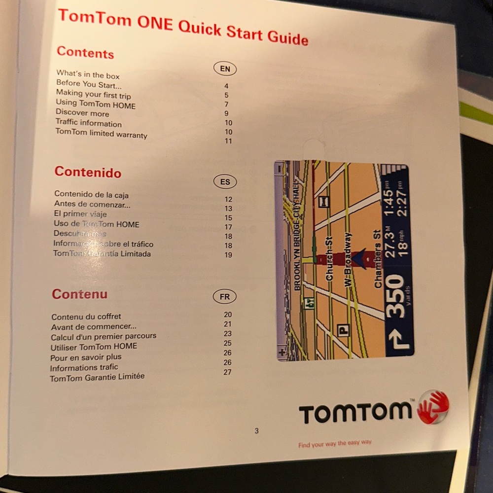 TomTom One Portable GPS Navigation System - Picture 8 of 12